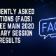 Frequently Asked Questions (FAQs) for January JEE Main 2020 Results