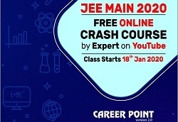 Online Crash Course for JEE Main 2020