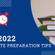 CUET 2022 Last Minutes Preparation Tips