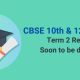 CBSE Term 2 10th results