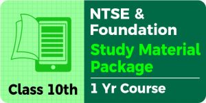 Study Material NTSE & Foundation (1 Yr)
