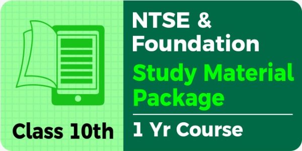 Study Material NTSE & Foundation (1 Yr)