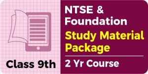 Study Material NTSE & Foundation (2yrs)