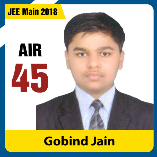 JEE Main Ranker Gobind Jain